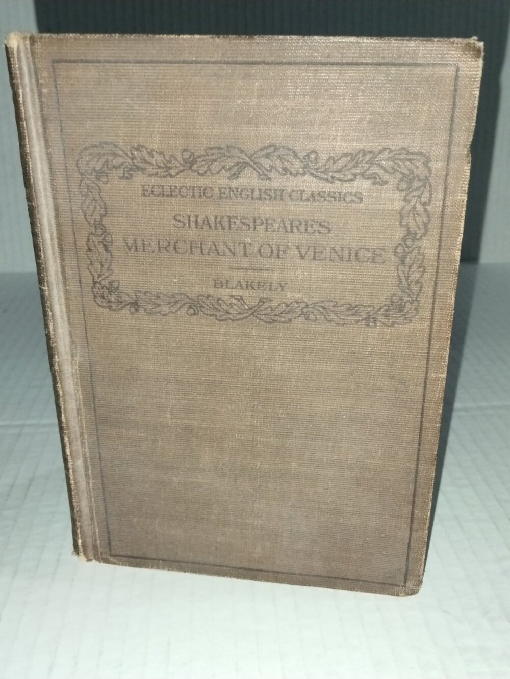 Shakespeare "Merchant of Venice" English Classics Hardcover, Copyright 1911